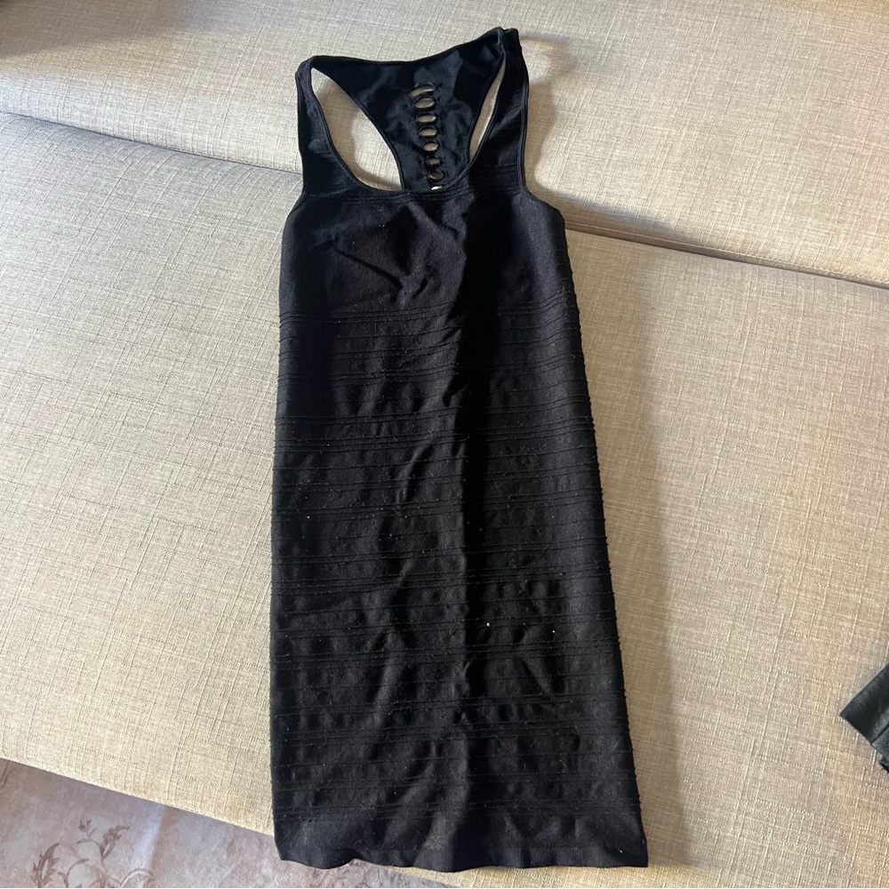 Bebe Black bodycon mini Dress